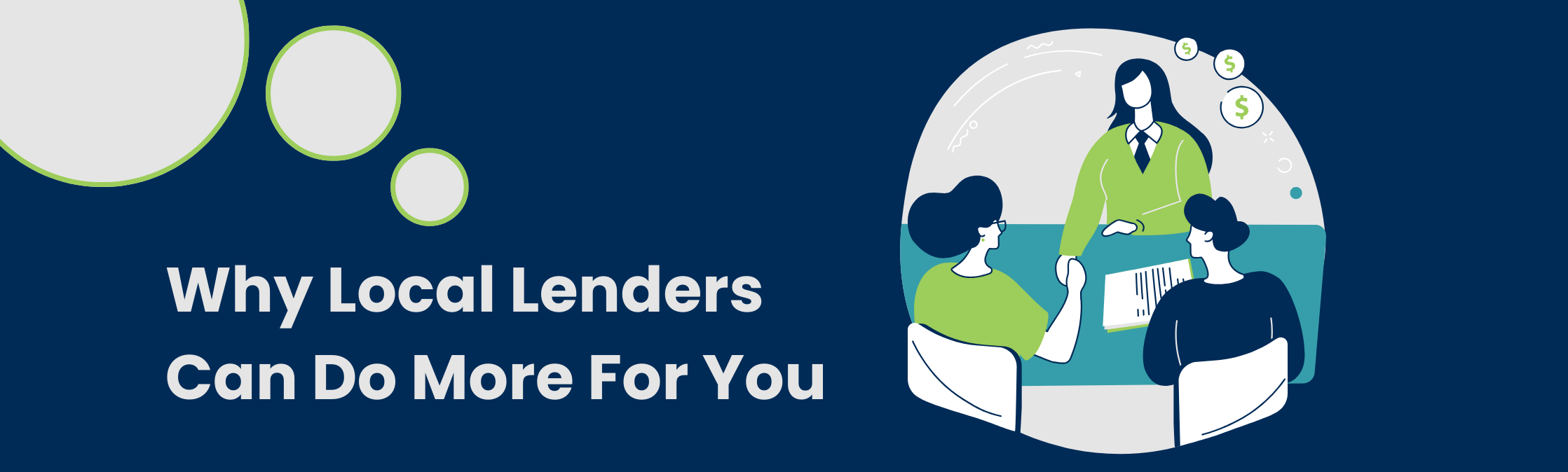 Why Local Lenders Can Do More for You